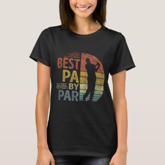 Best Pa By Par Father's Day Golf Gift Grandpa T-Shirt