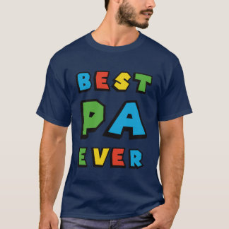 Best Pa Ever vintage friends T-Shirt