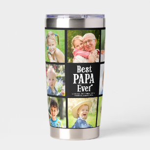 BEST PAPA EVER 13 Photos Modern Insulated Tumbler