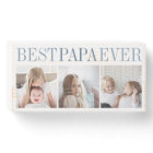 Best Papa Ever 3 Photo Collage Grandpa