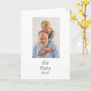 Best Papa Ever!  Card