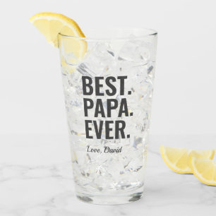 Best. Papa. Ever. Father's Day Photo Glass