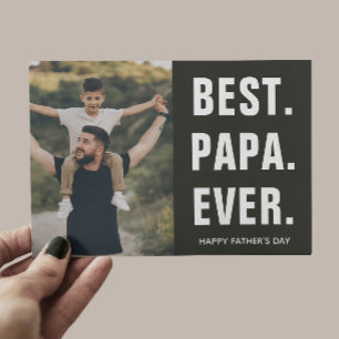 Best. Papa. Ever. Father's Day  Thank You Card