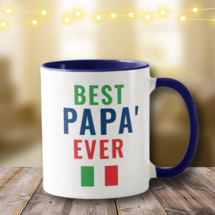 Best Papá Ever Italian Father's Day Mug