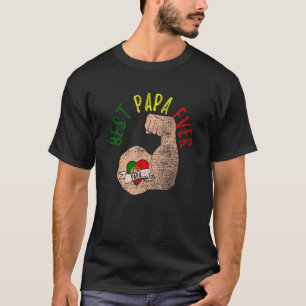 Best Papa Ever Portuguese Dad Fathers Day Vintage T-Shirt