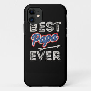 Best Papa Ever Puerto Rico Dad Fathers Day iPhone 11 Case