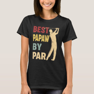 Best Papaw By Par Golf Vintage T-Shirt