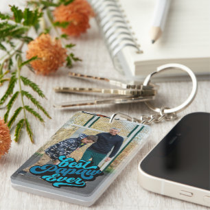 Best Papaw Ever Grandpa Photo Key Ring