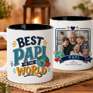 Best Papi in the World Photo Mug
