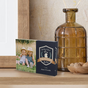 Best Pappous By Par Golf Grandpa Photo Block