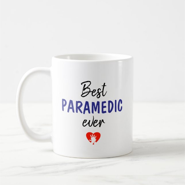 Best Paramedic Ever Coffee Mug (Left)