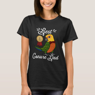 Best Parrot Dad I Jenday Conure T-Shirt