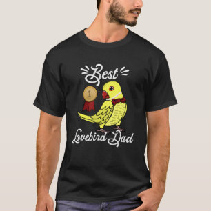 Best Parrot Dad I Yellow Indian Ringneck T-Shirt