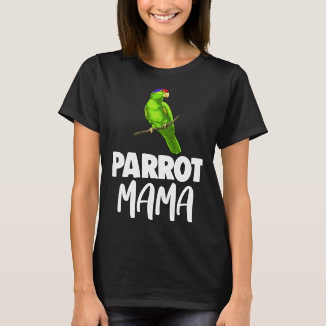 Best Parrot Mama  Women  Pet T-Shirt (Front)
