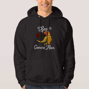 Best Parrot Mom I Sun Conure Hoodie