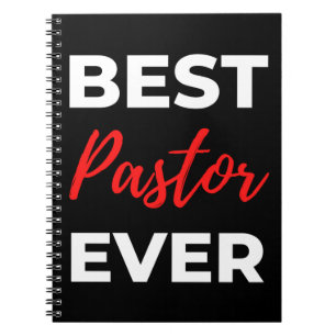 Best Pastor Ever Notebook