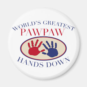 Best PawPaw Hands Down Magnet