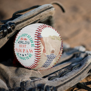 Best Pawpaw   Personalised Family Photos Baseball