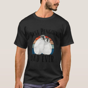 Best Penguin Dad Ever Animal Zookeeper Gifts T-Shirt