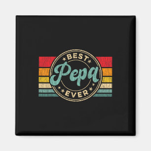 Best Pepa Ever Vintage Retro Father&#; s Day Gift Magnet