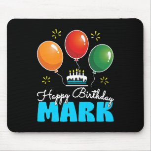Best Personalised Birthday Design For Mark Customi Mouse Pad