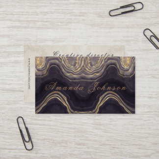 Best personalised Marble customise business card