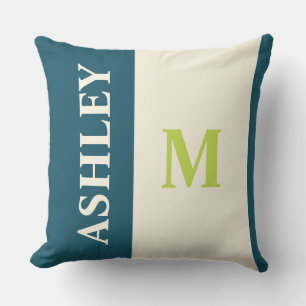 Best Personalised Monogram Outdoor Patio Pillows