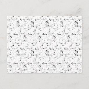 Best Personalised School Notebook Announcement Postcard