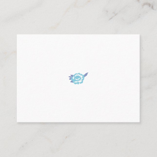 Best Personalised School Notebook Place Card (Front)