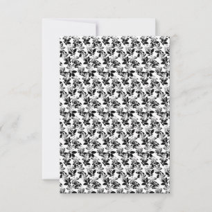Best Personalised School Notebook RSVP Card