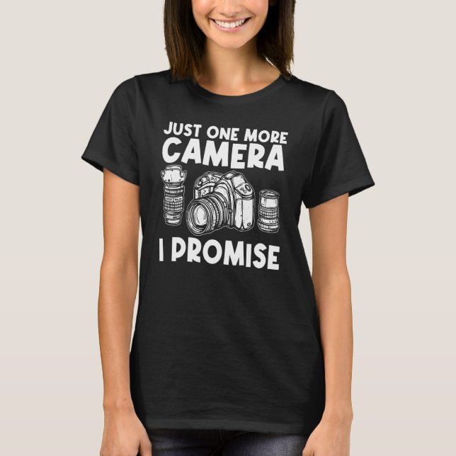 Best Photography For Men Women Camera Photographer T-Shirt (Front)