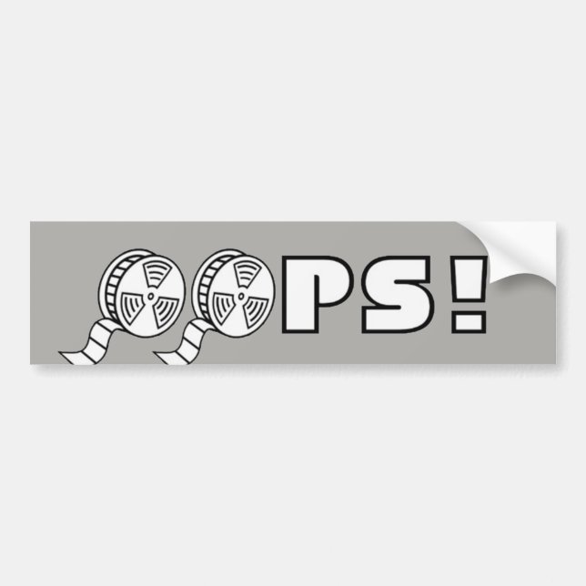 Best Picture - OOPS! Bumper Sticker (Front)
