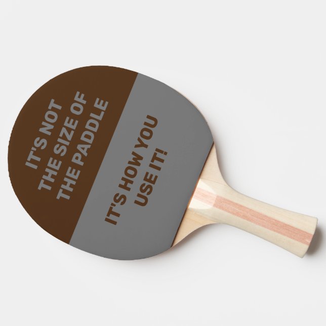 Best Ping Pong Paddles with a Soft Sponge Layer  (Back Side)