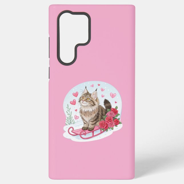 Best pink cover with cute puppy (Back)