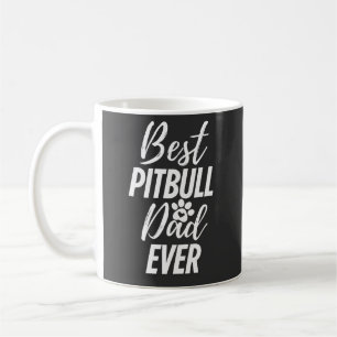 Best Pitbull Dog Dad Ever Coffee Mug