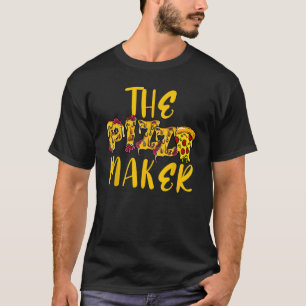 Best Pizza Baker Funny Pizza Maker Pizzeria Italia T-Shirt