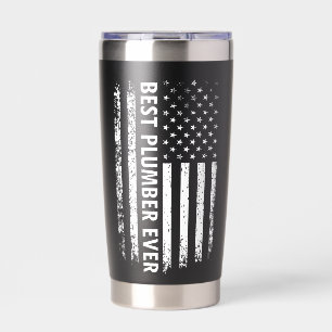 Best Plumber Ever Gift Funny Plumber Appreciation Insulated Tumbler