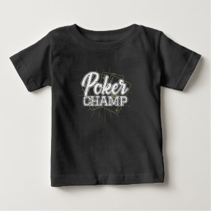 Best Poker Player Poker Cards Game Baby T-Shirt
