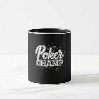 Best Poker Player Poker Cards Game Mug