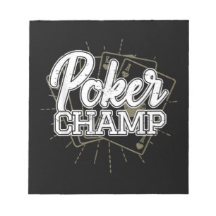 Best Poker Player Poker Cards Game Notepad