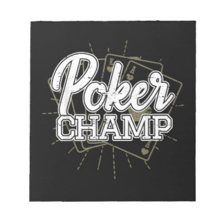 Best Poker Player Poker Cards Game Notepad