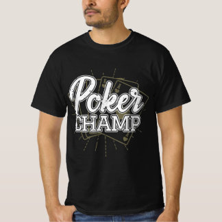 Best Poker Player Poker Cards Game T-Shirt