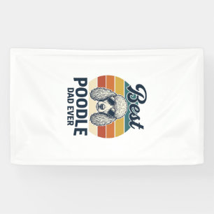 Best Poodle Dad Ever Vintage Engraved Dog Shirt_1 Banner
