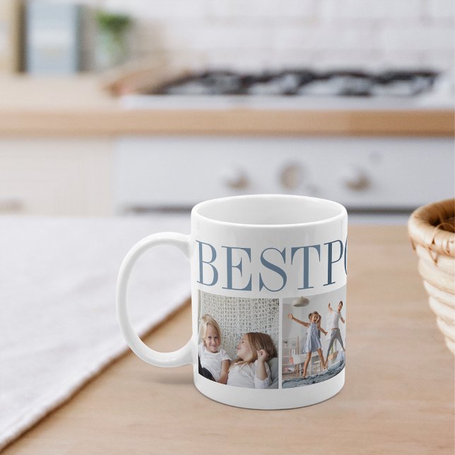 Best Pop Ever 4 Photo Collage Grandpa Coffee Mug (Creator Uploaded)