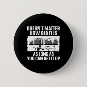 Best Pop Up Camper Art For Men Women Pop Up Traile 6 Cm Round Badge