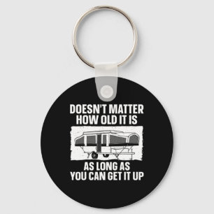 Best Pop Up Camper Art For Men Women Pop Up Traile Key Ring