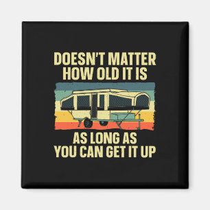 Best Pop Up Camper Art For Men Women Pop Up Traile Magnet