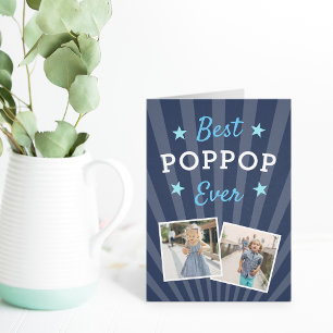 Best Poppop Ever Father's Day Photo Card