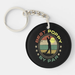 Best Poppy By Par Key Ring