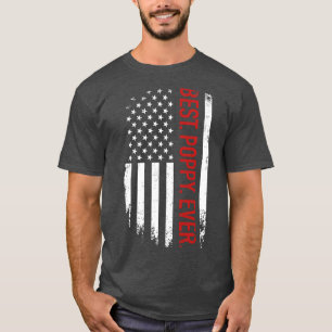 Best poppy ever us american vintage for fathers d T-Shirt